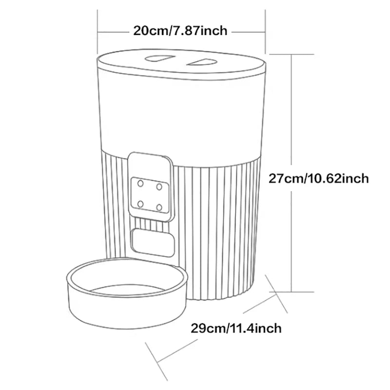 Smart WiFi Automatic Pet Feeder