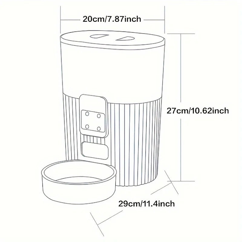 Smart WiFi Automatic Pet Feeder