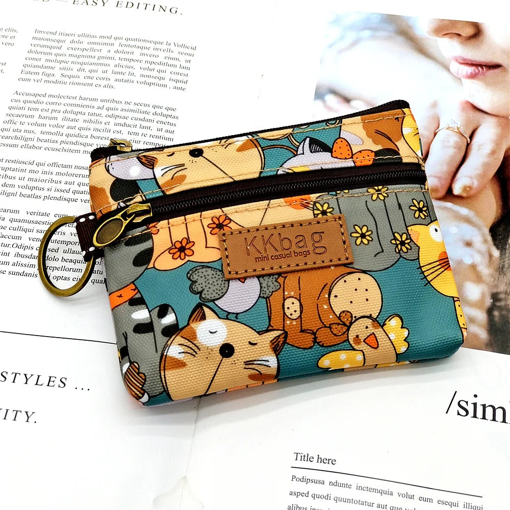 Cute Animal Zipper Wallet